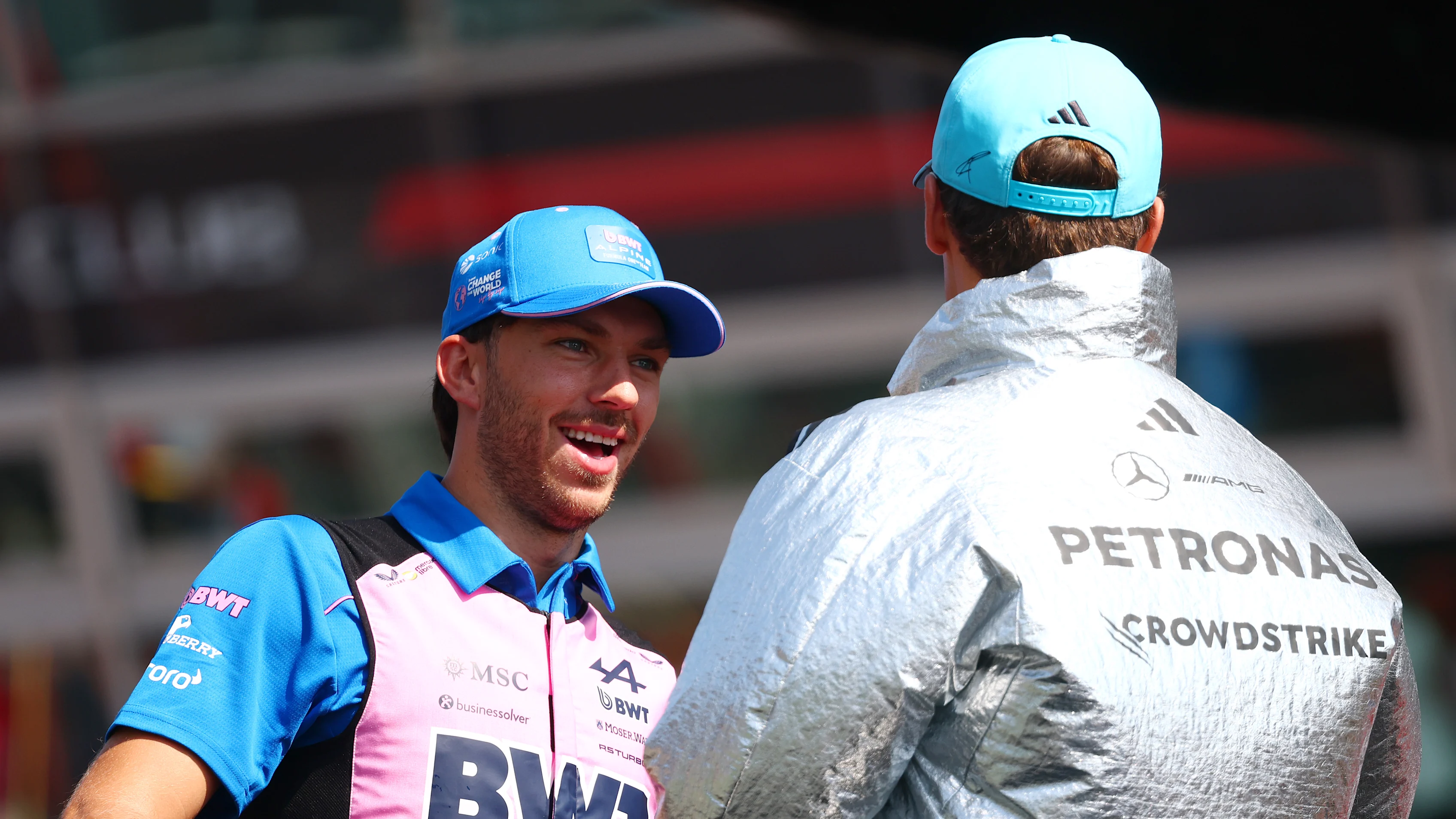 Pierre Gasly and Mercedes context image from the 2026 Italian Grand Prix weekend.