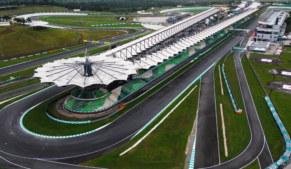 Sepang International Circuit aerial view